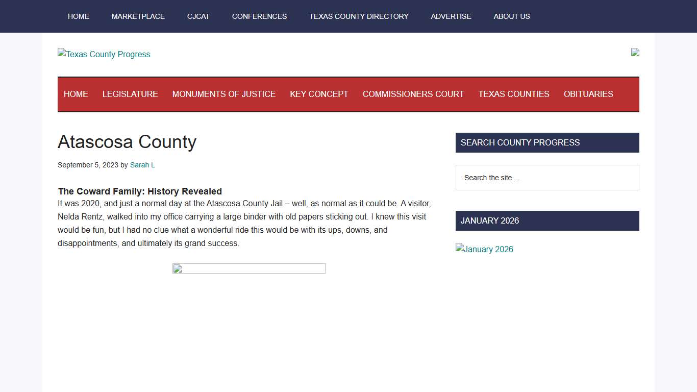 Atascosa County - Texas County Progress